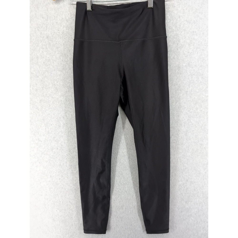 Athleta Elation Ultra High Rise Leggings Black Shine Size Small